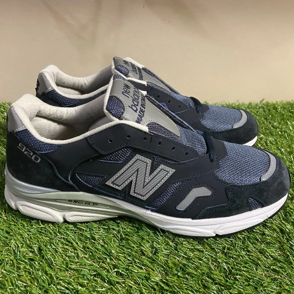 New Balance 920 Navy Blue 3M Silver Reflective M920CNV MADE in ENGLAND Mens